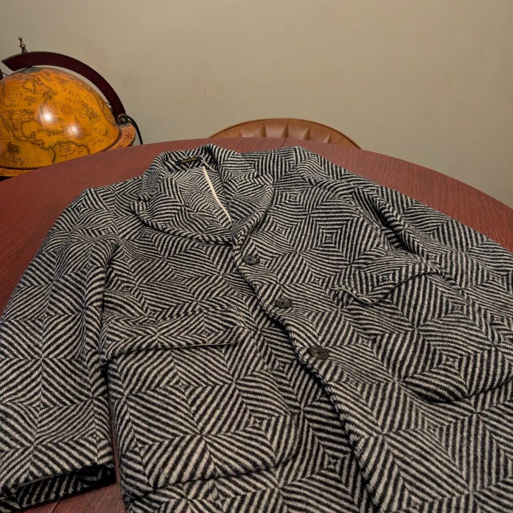 Elegant Scotch and Soda Topcoat – Size Medium – Wool Blend